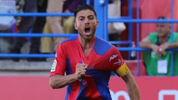 Kike Márquez, jugador del Extremadura