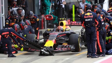 El Red Bull de Max Verstappen