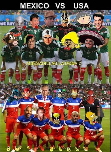 Los memes del empate entre México y USA en el azteca