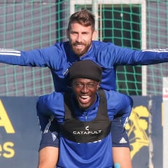 José Mari vuelve a entrenar con el grupo