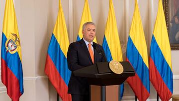 Iv&aacute;n Duque, presidente de Colombia.