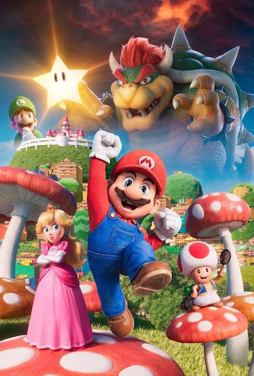 Super Mario Bros. La película, pósteres individuales e imágenes promocionales