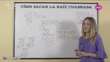 Captura del programa &#039;Aprendemos en casa&#039;, que TVE emite en Clan y La 2 durante el estado de alarma por el coronavirus COVID-19.