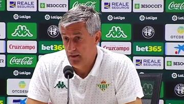 Setién sobre la convocatoria de Canales: "Es un referente"