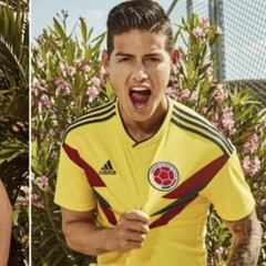 Jugadoras de Colombia molestas por la elección de una Miss para presentar la camiseta