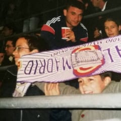 Lucas Vázquez se motiva con una foto de niño antes del Clásico