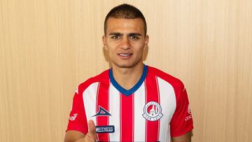 Jhon Duque, presentado como nuevo jugador de Atlético de San Luis.