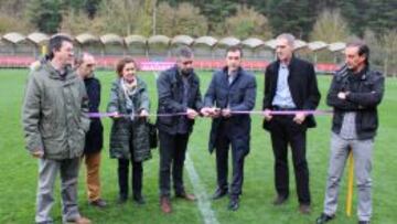 El Eibar inaugura su nueva ciudad deportiva.
