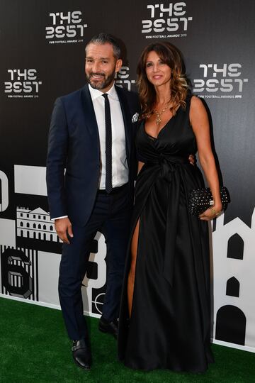 El exfutbolista italiano Gianluca Zambrotta y su mujer Valentina Liguori.