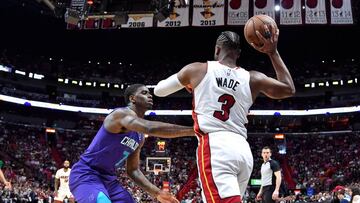 Wade, durante el partido