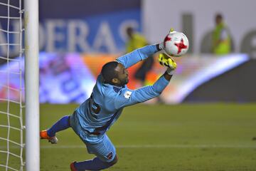 Action photo of action during the match Mexico vs Trinidad and Tobago, corresponding to the Final Hexagonal during the CONCACAF Qualifying rounds for the 2018 FIFA World Cup Russia, at Alfonso Lastras Stadium

Foto de accion durante el partido Mexico vs Trinidad y Tobago, correspondiente al Hexagonal Final durante las Eliminatorias de la CONCACAF rumbo a la Copa Mundial de la FIFA Rusia 2018, en el Estadio Alfonso Lastras, en la foto:  22 Adrian Foncette de Trinidad


06/10/2017/MEXSPORT/Isaac Ortiz.