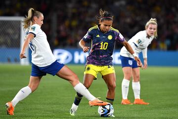 Inglaterra vence a Colombia en cuartos del Mundial Femenino