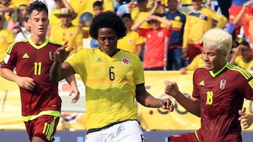 Carlos Sánchez jugó los 90 minutos en el triunfo 2-0 ante Venezuela