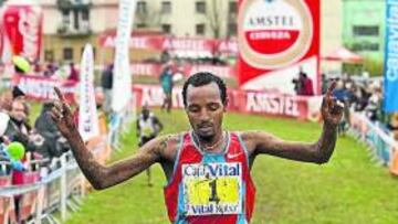 Tariku Bekele, el ganador.