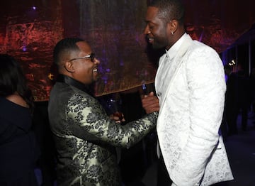 Martin Lawrence y Dwyane Wade.