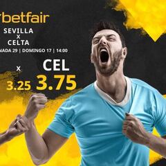 Sevilla FC vs. RC Celta: horario, TV, estadísticas, clasificación y pronósticos