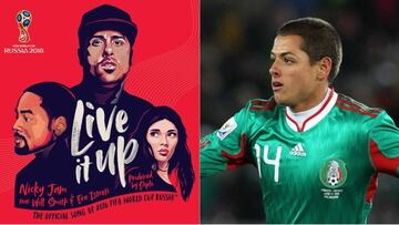 'Chicharito' aparece en video del tema oficial del Mundial