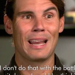 Nadal revela la razón de una de sus manías que más llama la atención a los aficionados