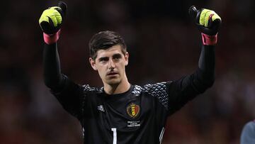 Action photo during the match Hungria vs Belgica, Corresponding to eights final of the XV France UEFA Euro 2016 at Stade de Toulouse in France
Foto de accion durante el Partido Hungria vs Belgica, Correspondiente a los Octavos de Final de la XV UEFA Eurocopa Francia 2016, en el Estadio Stade de Toulouse en France, en la foto:Thibuat Courtois de Belgica
26/06/2016/MEXSPORT/BPI/ Kieran McManus