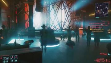 Cuando el Cyberpunk se bugea tanto que parece que el mundo pertenece a una secta oscura