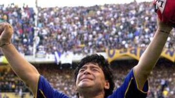 <b>TRISTE ADIÓS.</b> Maradona avisó de su marcha si el nuevo técnico no le gustaba.