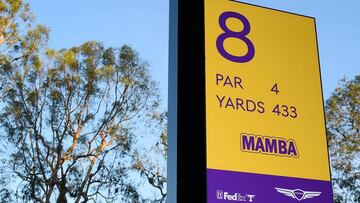 'Mamba': el Genesis homenajea a Kobe Bryant en su hoyo 8
