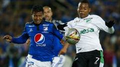 Luis Mosquera, baja en Millonarios ante Cali