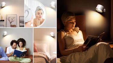 Disfruta de la iluminación de tu hogar con esta lámpara de pared con carga USB 