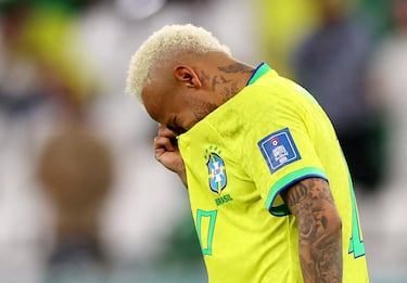 What did Neymar say to his teammates about Brazil’s loss in the World Cup?