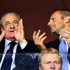 Florentino-Ceferin, reencuentro caliente