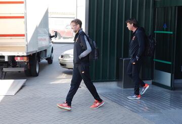 Liverpool arrived at Málaga airport on Wednesday afternoon. Klopp's players will prepare for the Champions League final in Marbella.