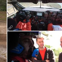 Parece que lleva toda la vida: súbete al Toyota con Alonso en sus pruebas para el Dakar