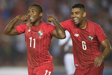 Gabriel es aún vigente jugador de la selección de Panamá. Se desempeña como mediocampista y anota en promedio cada 10 encuentros. En 132 partidos tiene 12 tantos a su nombre.