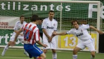 Los veteranos del Atlético ganan a los del Real Madrid