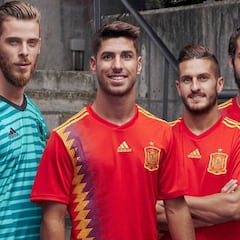 La banda azul-morada en la camiseta nacional arma un lío