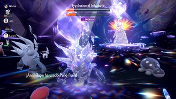 pokemon escarlata purpura teraincursion typhlosion teratipo fantasma 7 estrellas