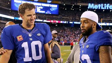 El quarterback de los New York Giants, Eli Manning, respondi&oacute; a las cr&iacute;ticas de su ex compa&ntilde;ero, el wide receiver Odell Beckham Jr.