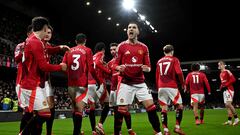 Resumen del Fulham vs Manchester United, jornada 23 de la Premier League 24-25