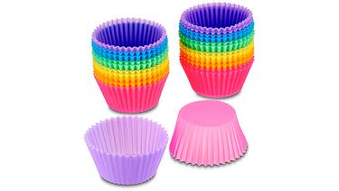 Estos moldes de silicona para magdalenas no necesitan aceite y tienen 73.000 valoraciones