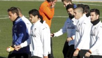 SÓLO NUEVE DÍAS. Pizzi afronta el duelo ante el Atlético tras estrenarse con victoria ante el Levante.