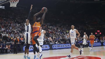 19/11/19 PARTIDO DE EUROLEAGUE EUROLIGA DE BALONCESTO VALENCIA BASQKET - ZENIT SAN PETERSBURGO
MAURICE NDOUR
