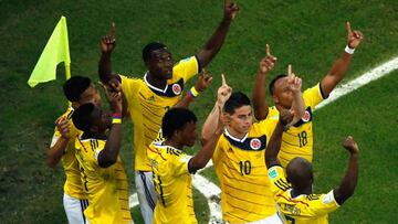 Selección Colombia en Río de Janeiro
