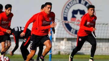 Cinco jugadores ya trabajan con la Roja en Juan Pinto Durán