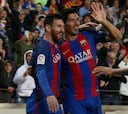 Suárez y Messi se ponen serios