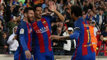 El Barça solo necesitó una mitad