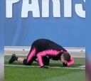 El polémico festejo que imitó un jugador del PSG