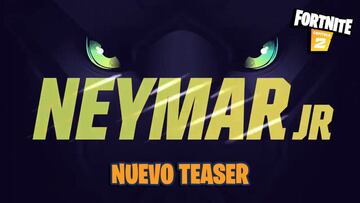 Fortnite: nuevo teaser del skin Neymar Jr