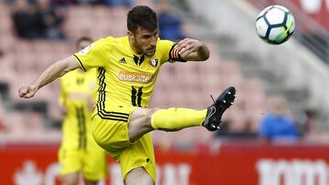 Oier, jugador de Osasuna.