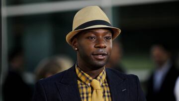 FILE - In this June 21, 2011 file photo, Nelsan Ellis arrives at the premiere for the fourth season of HBO's "True Blood" in Los Angeles. Ellis, best known for playing the character of Lafayette Reynolds on "True Blood," has died at the age of 39. Ellis' manager Emily Gerson Saines confirmed the actor's death in an email Saturday, July 8, 2017. (AP Photo/Matt Sayles, File)