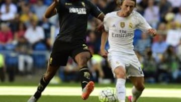 El Arabi, sobre el gol anulado: "No era fuera de juego"